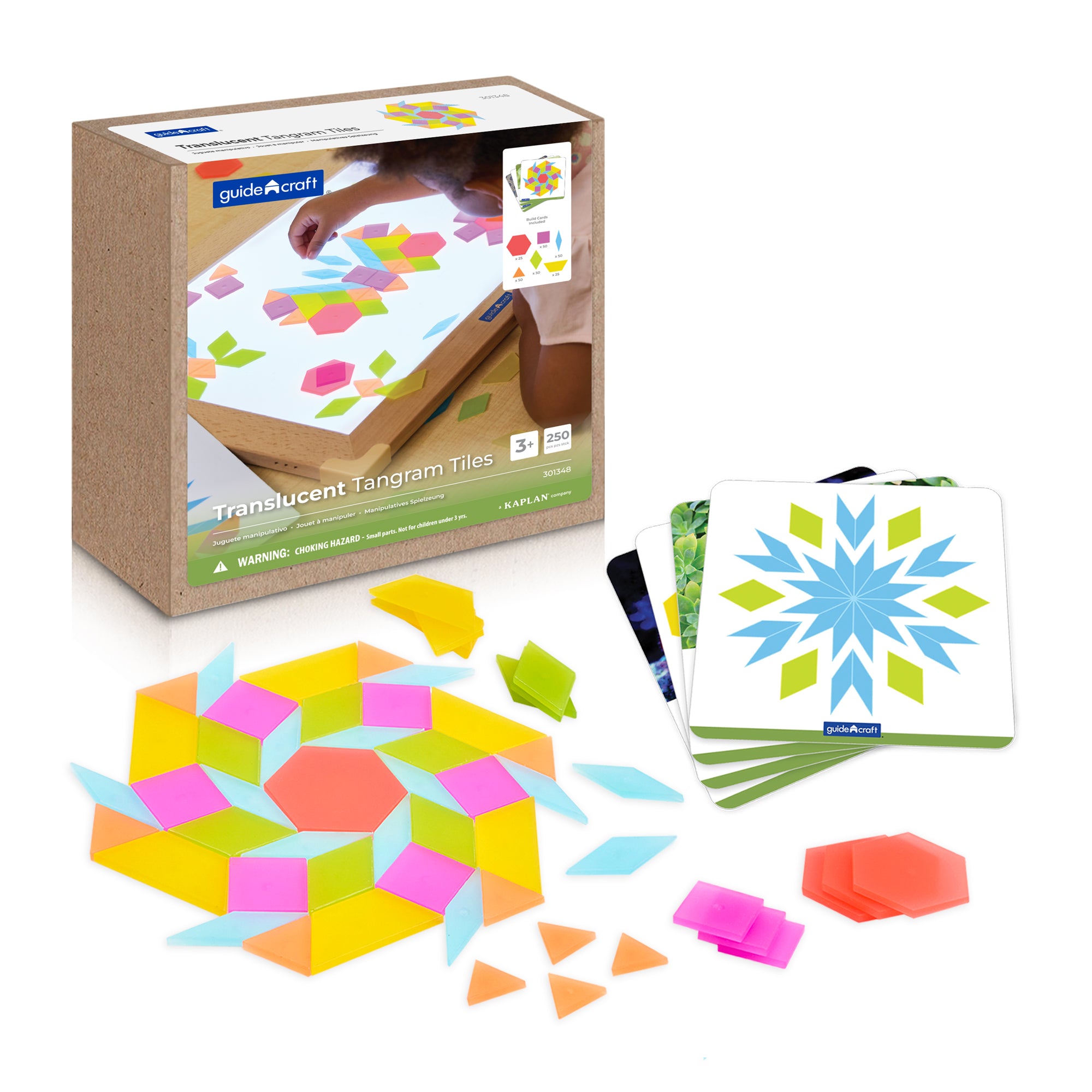 Tangram bunt transparent
