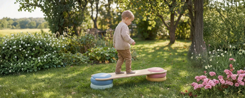 Bewegungsideen und Outdoor-Spielmaterialien