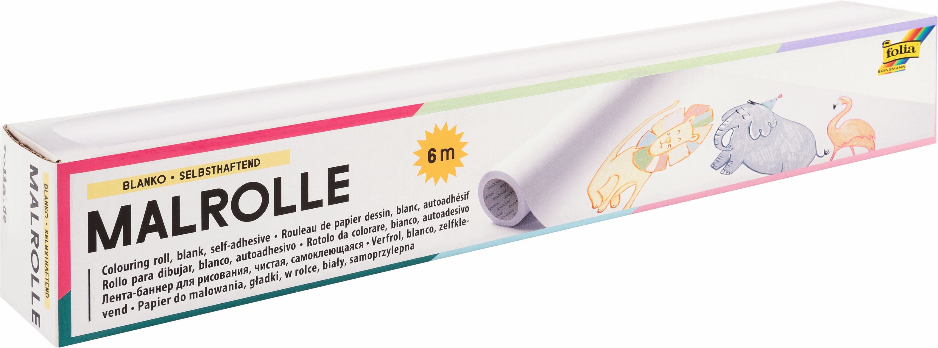 Malrolle selbstklebend