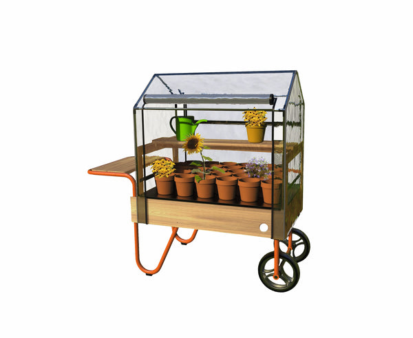 Mobiles Gewächshaus „Kleine Gärtner“