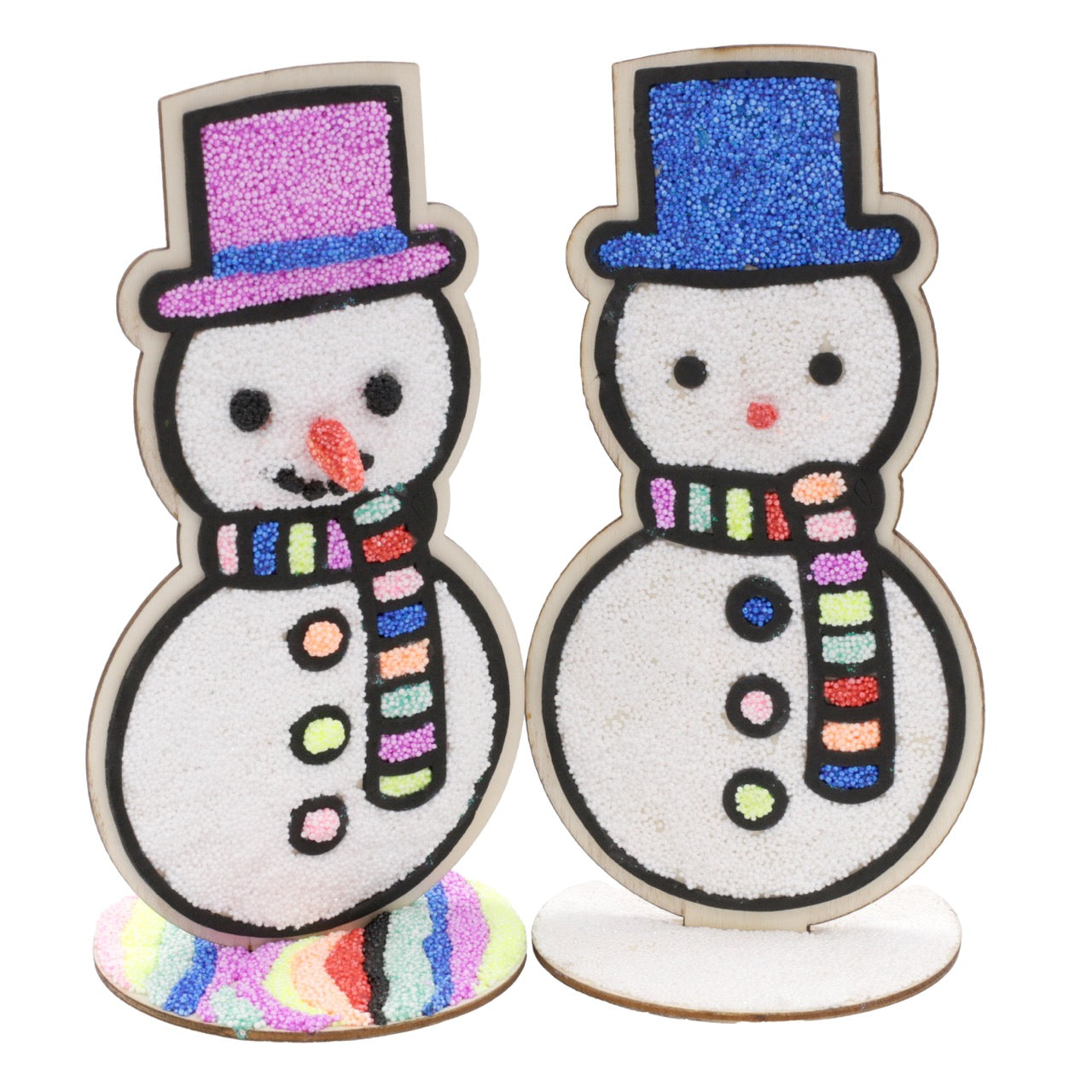 Schneemann aus Holz 18,5 cm