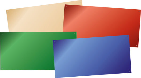 Farbige Spiegel 40x80 Set 4