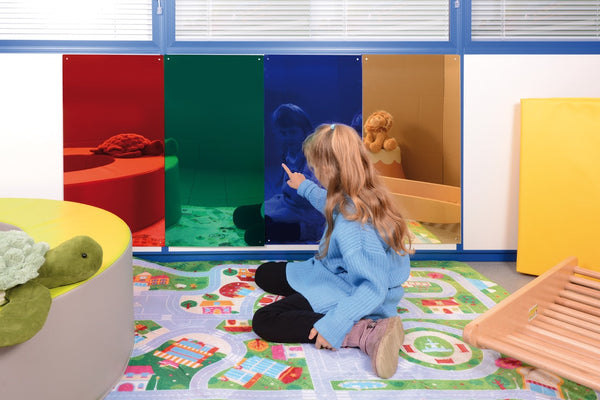 Farbige Spiegel 40x80 Set 4