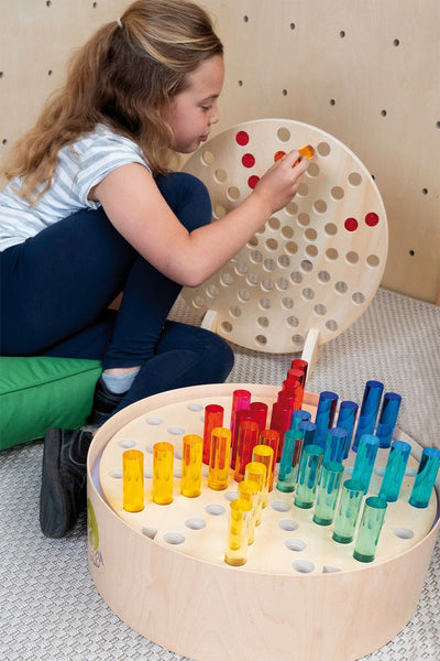 Acrylzylinder verschiedene Längen Set 30