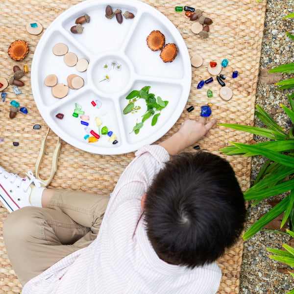 Sortierschale weiß Set 4