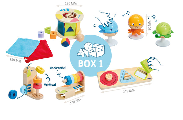 Kleine Entdecker Box Sensorik
