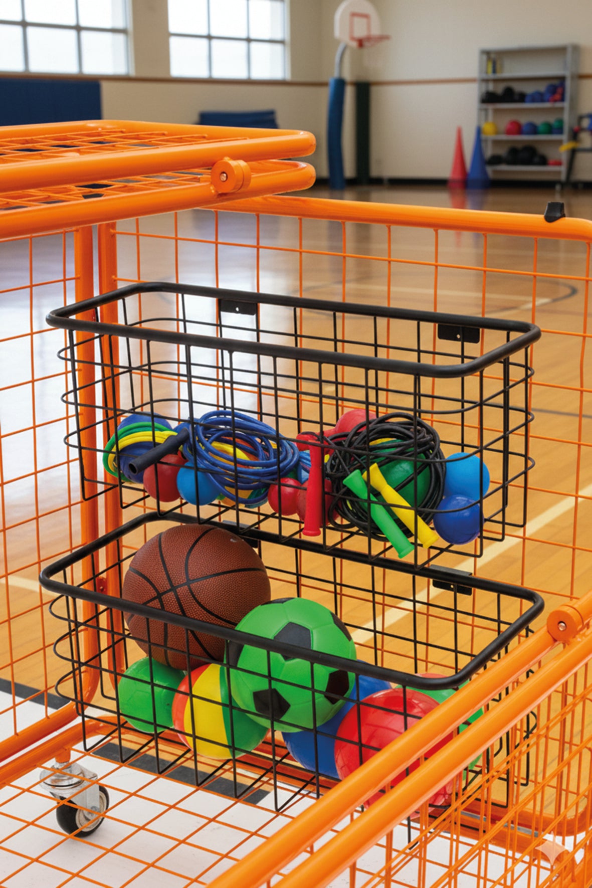 Körbe für Transportwagen Set 2