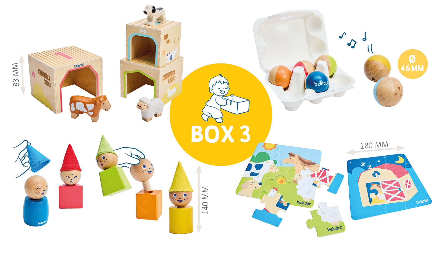 BELEDUC Kleine Entdecker Box Wortschatz