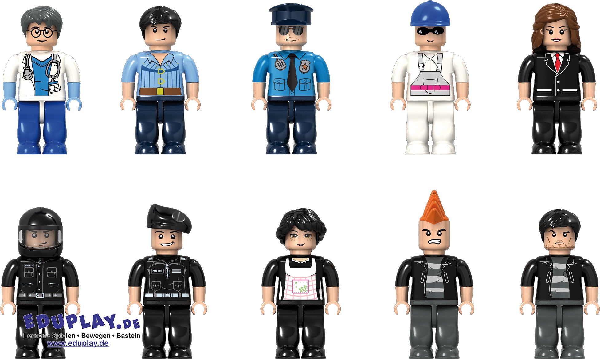 Bausteine Minifiguren Set 20