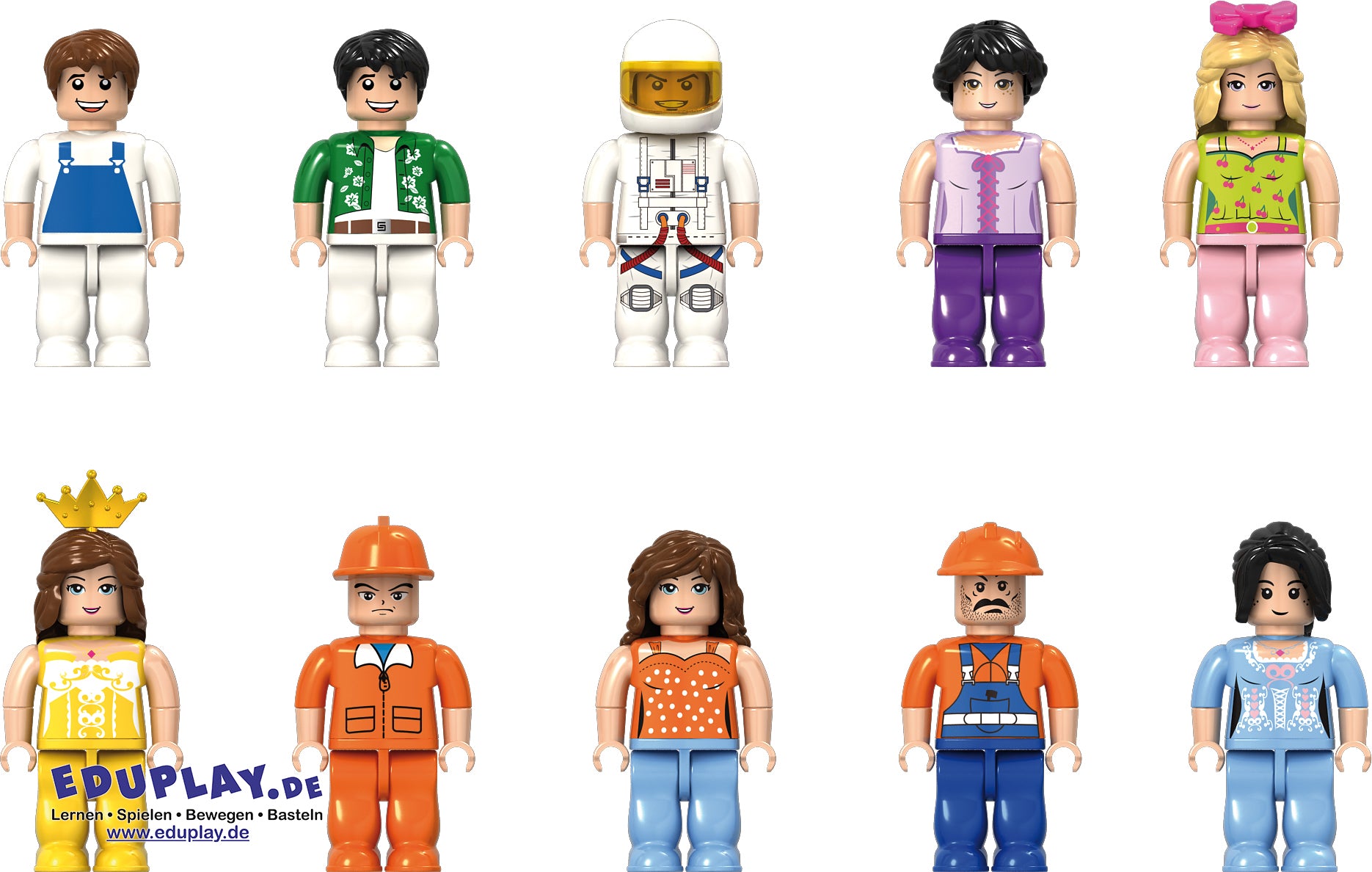 Bausteine Minifiguren Set 20