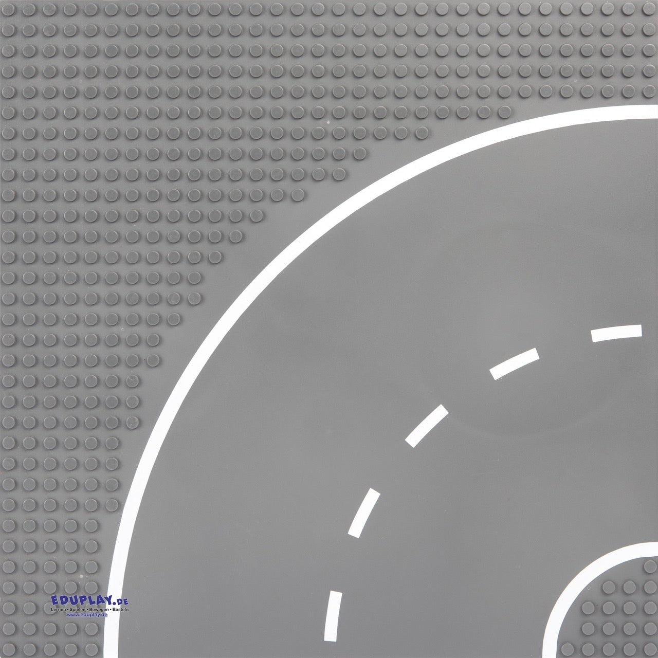 Bausteine Bauplatten Rennstrecke Set 8