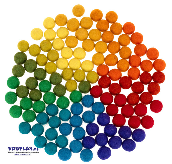 Filzkugeln ø 2 cm Set 120