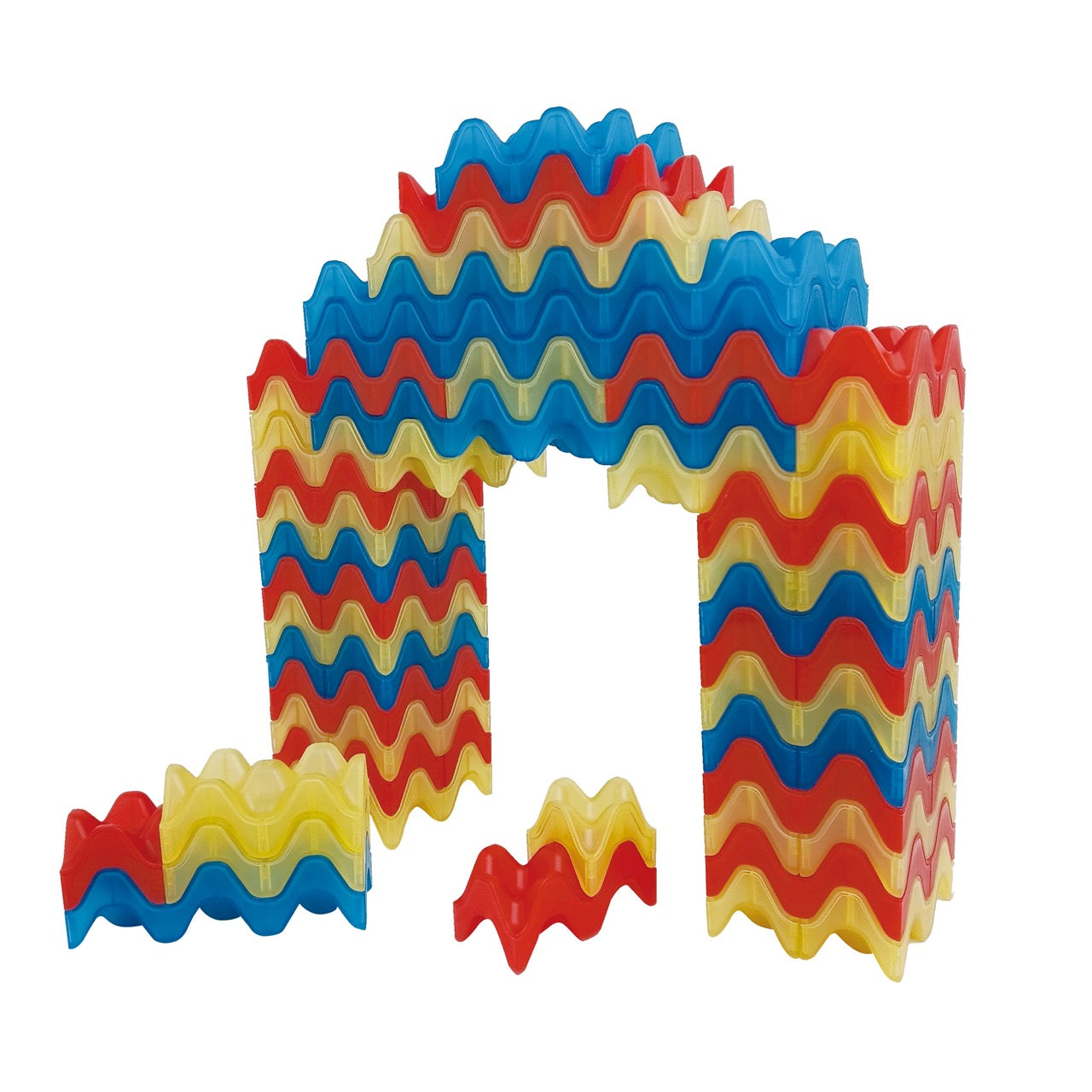 Konstruktionsmaterial Wave transparent Set 45