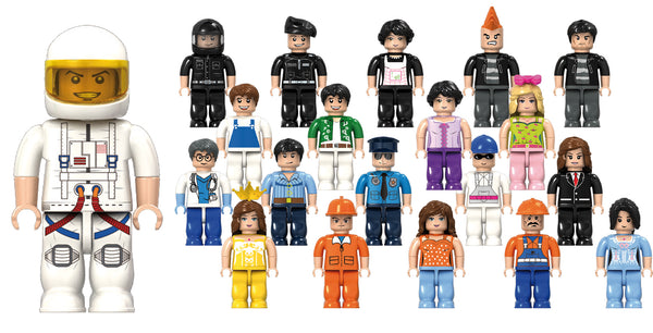 Bausteine Minifiguren Set 20