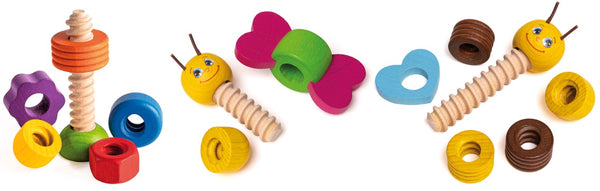 ERZI Schraubenspiel Set 3