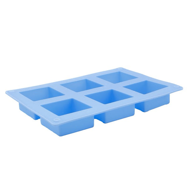 Silikonform 6x Quadrat