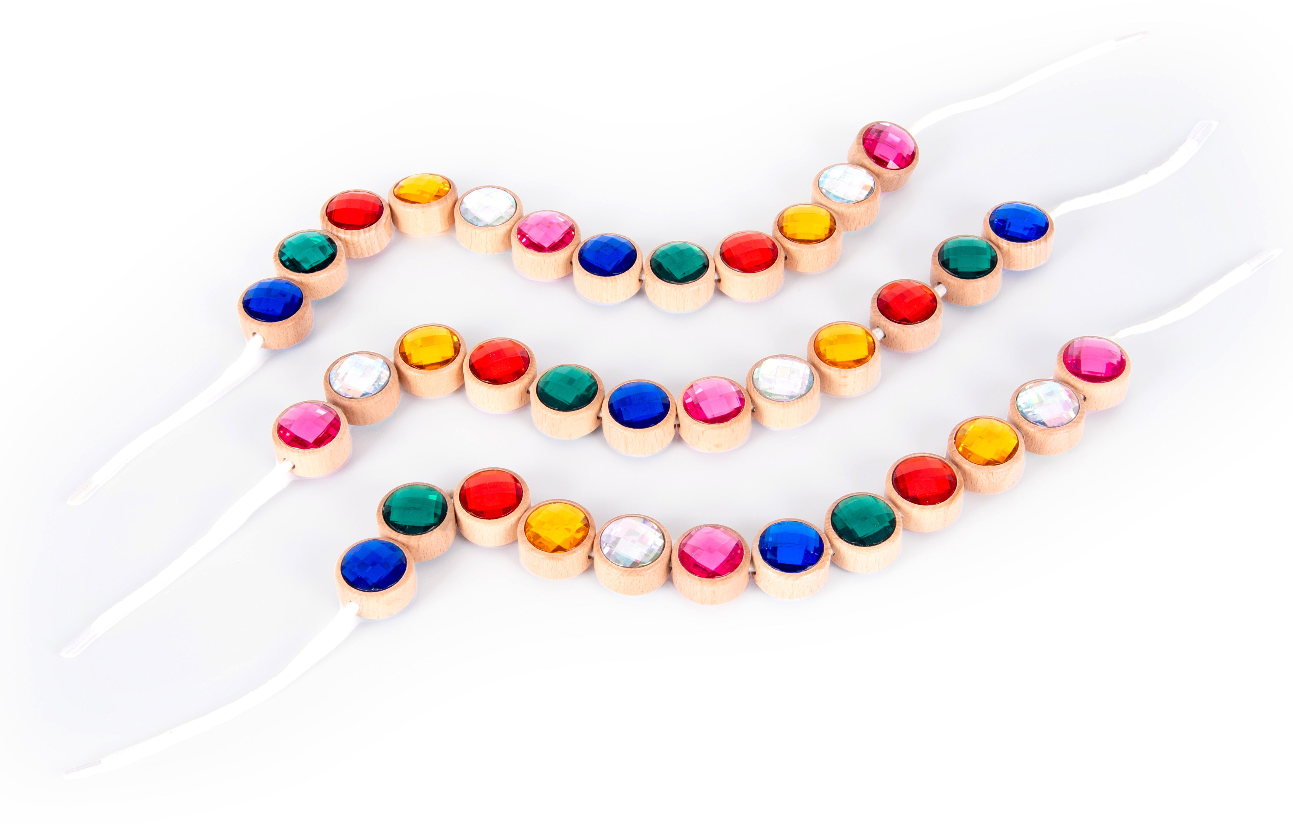 Fädelspiel Diamanten Set 36