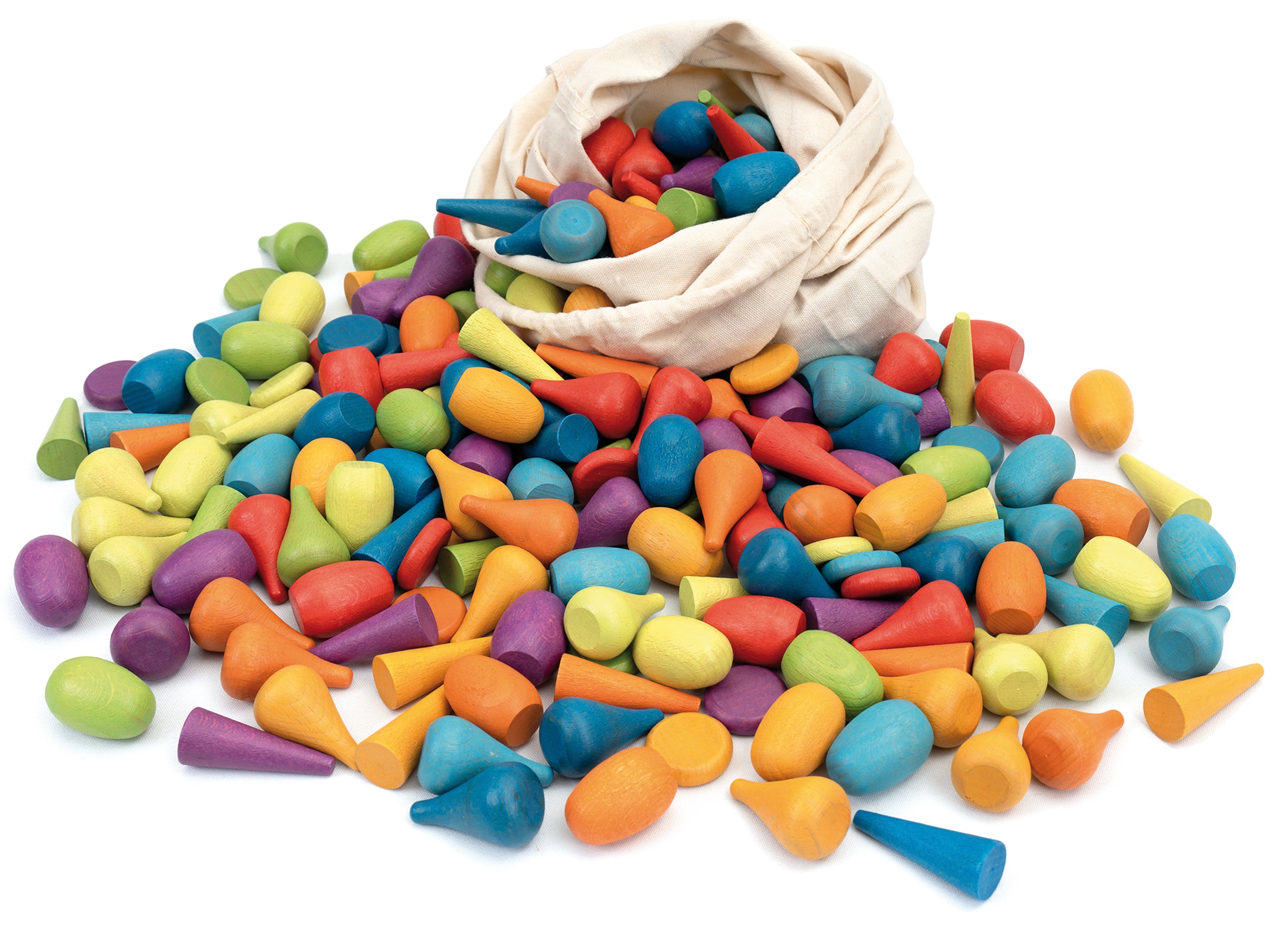 Legesteine Regenbogen Set 256