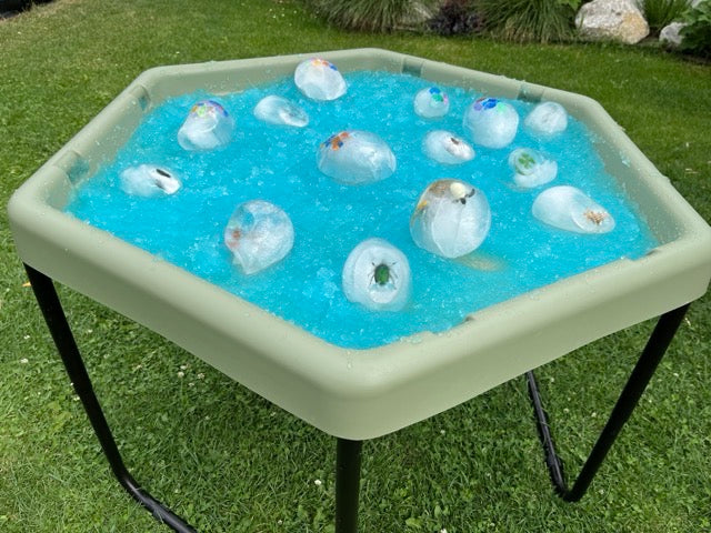 Matschwanne Salbei mit Gestell