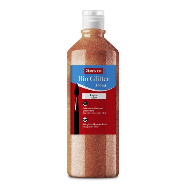 ARISTO BIO Glitzerfarbe 300 ml Set 6
