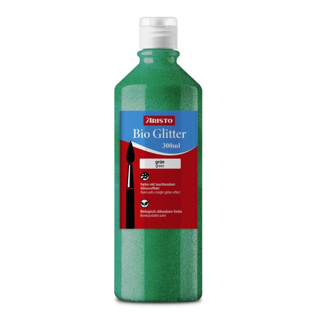 ARISTO BIO Glitzerfarbe 300 ml Set 6