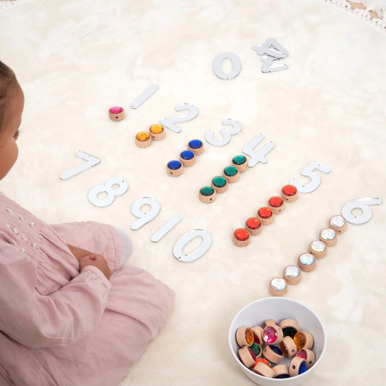 Fädelspiel Diamanten Set 36