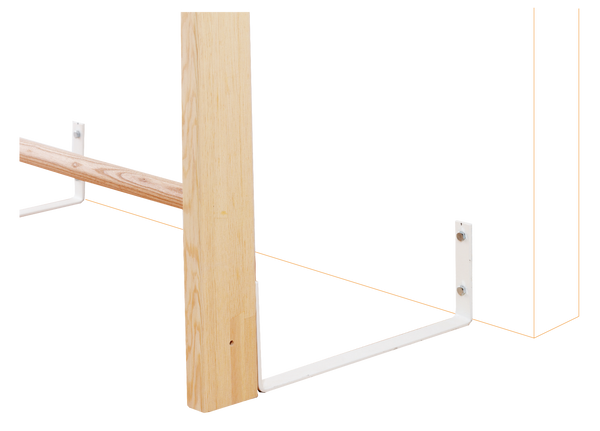 Wand- und Bodenbefestigungsset Bodenheizung