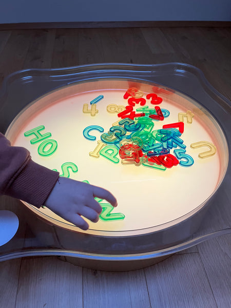 Transparente Buchstaben 26 Stück