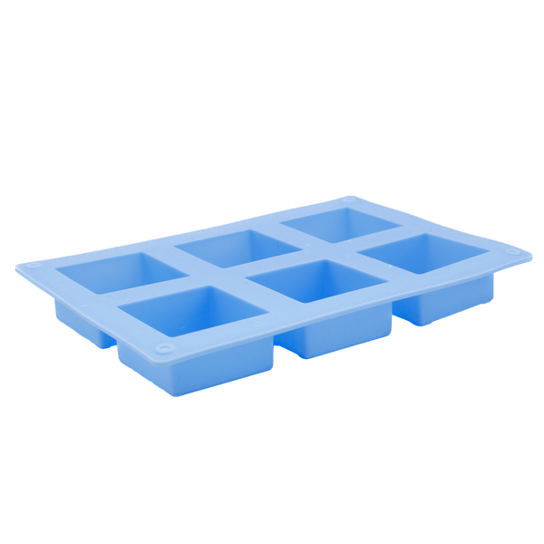 Silikonform 6x Quadrat