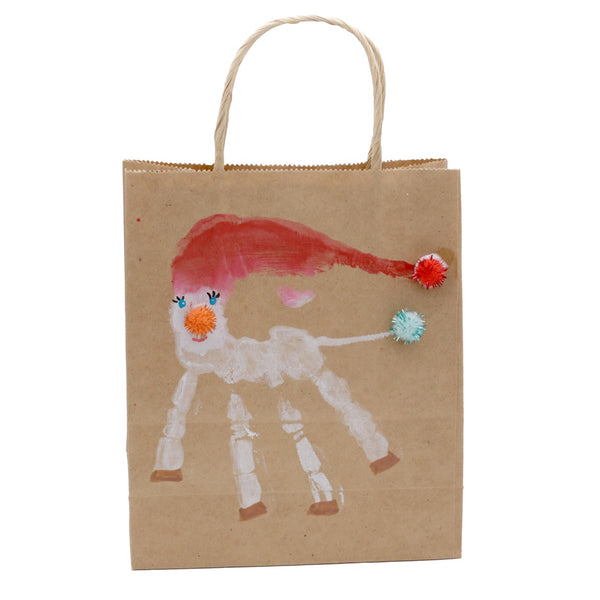 Papiertüten 18x21x8cm, Braun Set 20