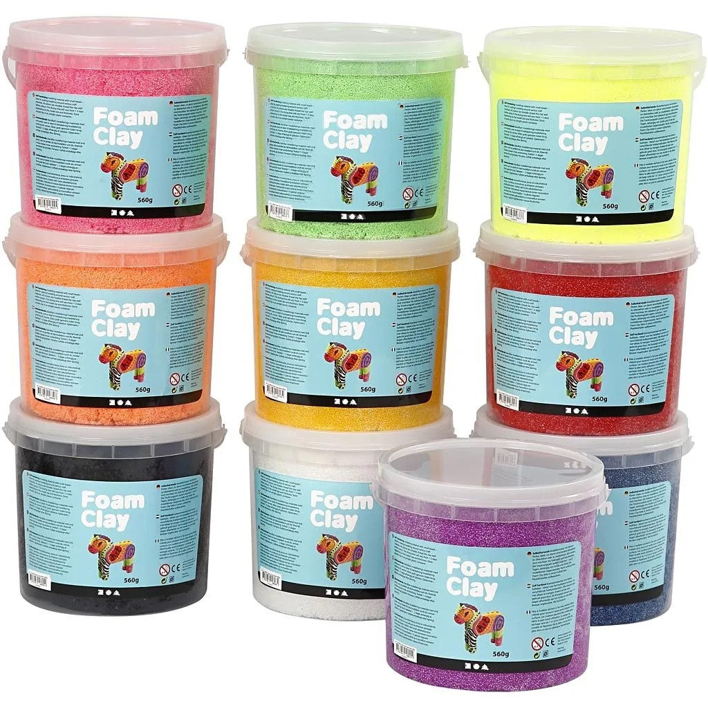 Foam Clay® Set 10x560 g