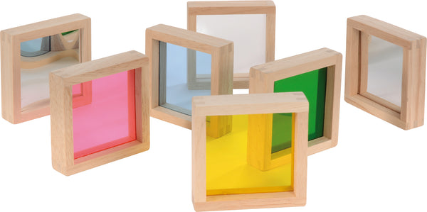 Blocks bunt und Spiegel 7er Set