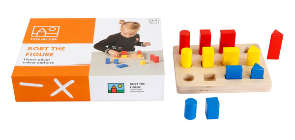TOYS FOR LIFE Farben und Größen sortieren