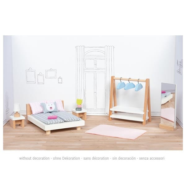 GOKI Puppenmöbel Style, Schlafzimmer