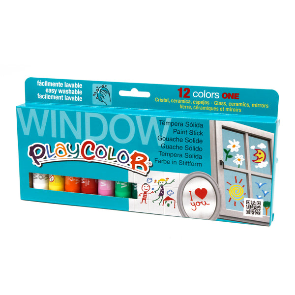 Fensterkreide Set 12, je 10g