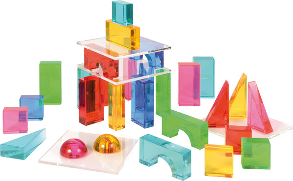 Acryl Geo Bausteine 32-tlg.