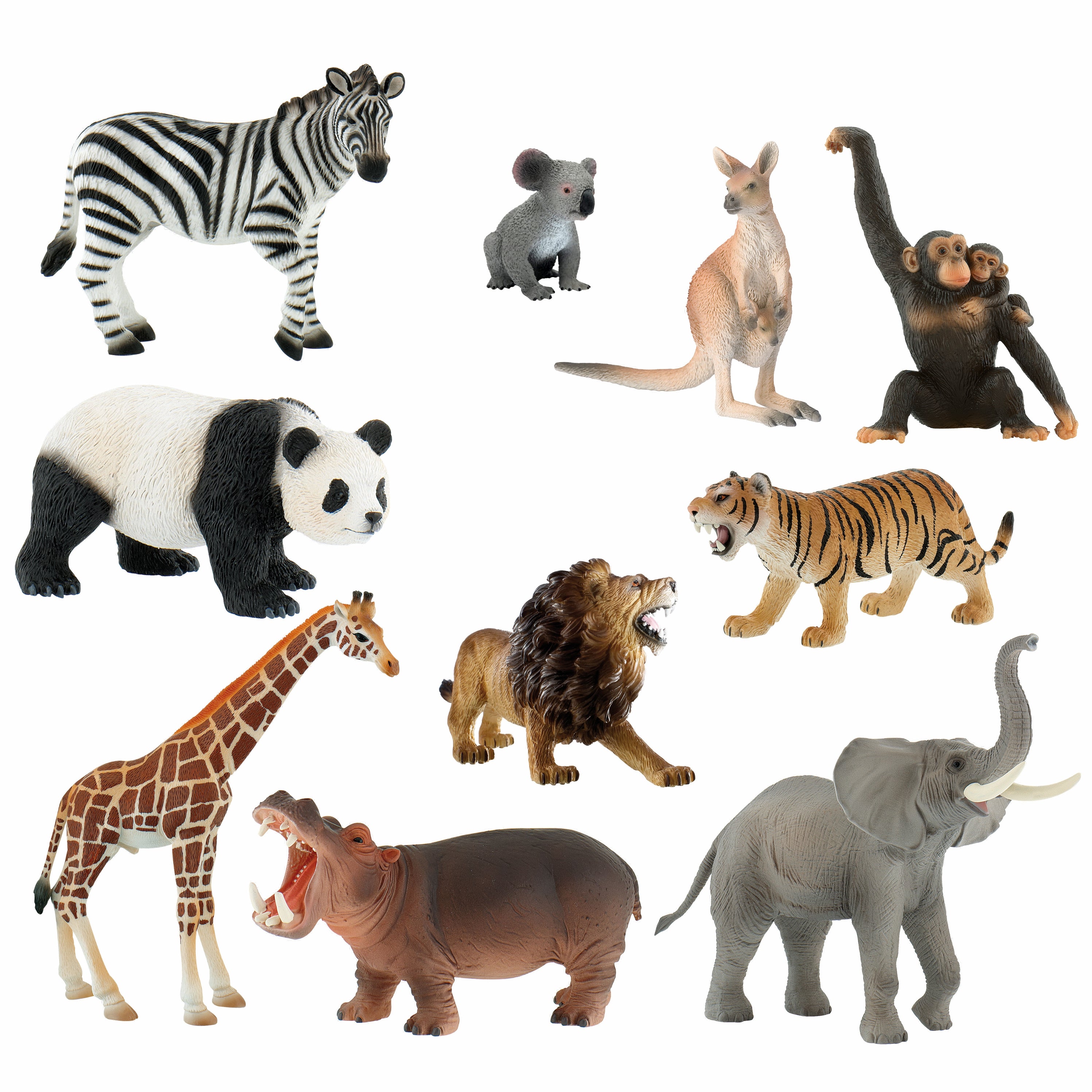 Zoo Spielfiguren Set 10