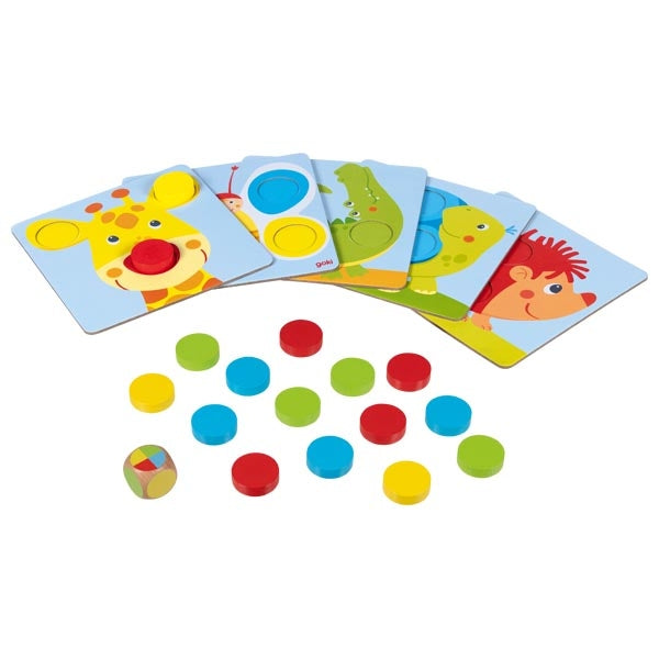 erstes Farbsortierspiel