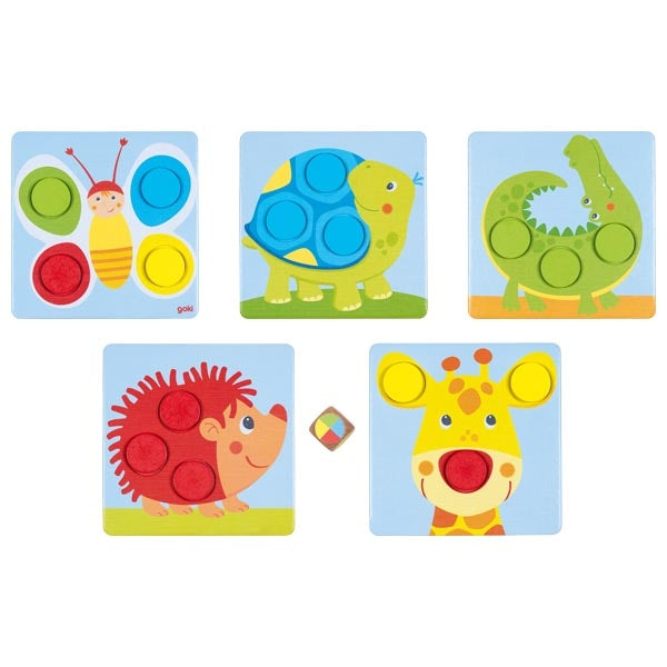 erstes Farbsortierspiel