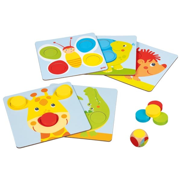 erstes Farbsortierspiel