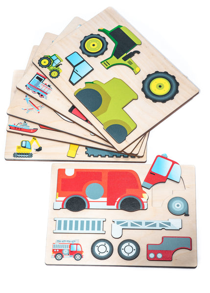 Magnetpuzzle Transport
