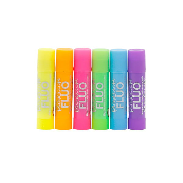 Playcolor Creme-Kreide Neon Set 6 je 10g