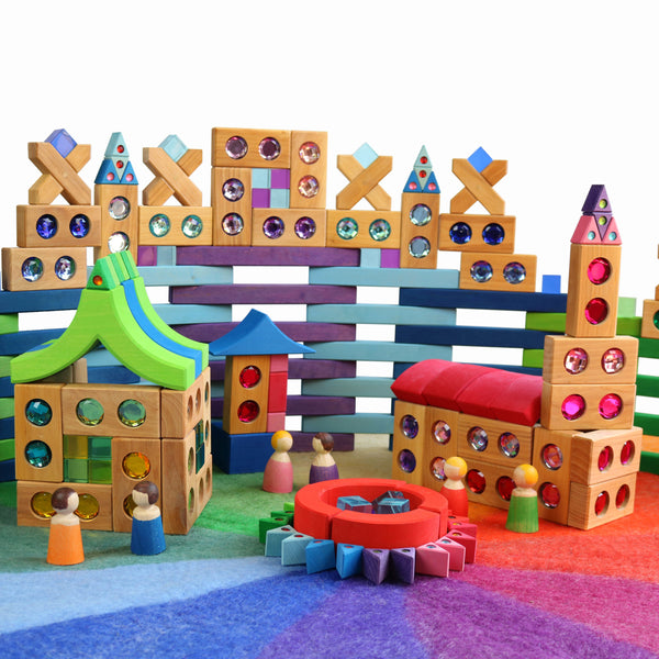 BAUSPIEL Kleine Farbenstraße Set 45