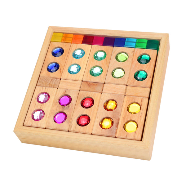 BAUSPIEL Kleine Farbenstraße Set 45