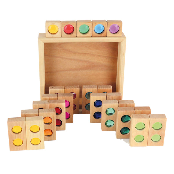BAUSPIEL Kleine Farbenstraße Set 45