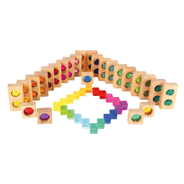 BAUSPIEL Kleine Farbenstraße Set 45