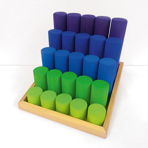 BAUSPIEL Säulentreppe Set 25