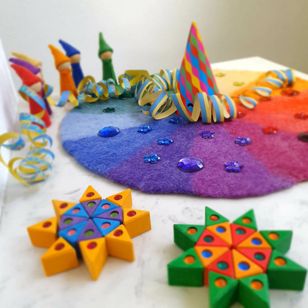 Bunte Dreiecke groß Set 54