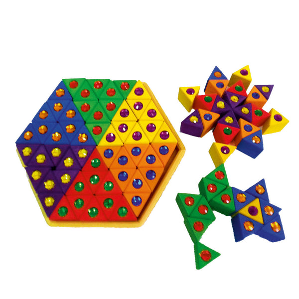 Bunte Dreiecke groß Set 54