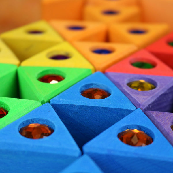 Bunte Dreiecke groß Set 54